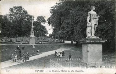 Iconographie - Le Thabor statue de Du Guesclin