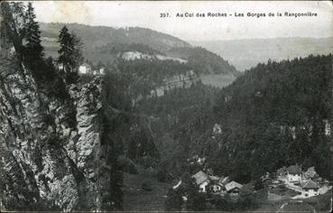 Iconographie - Au col des Roches - Les gorges de la Rançonnière