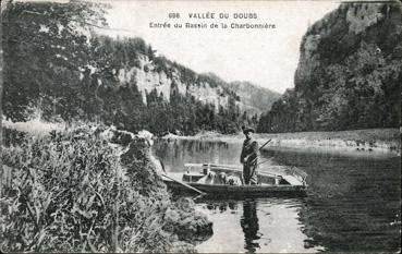 Iconographie - Vallée du Doubs - Entrée du bassin de la Charbonnière