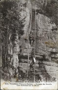 Iconographie - Gorges du Doubs - Les échelles de la Mort