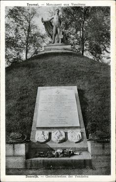 Iconographie - Tournai - Le monument aux Vendéens