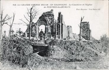 Iconographie - Le cimetière et l'église