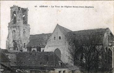 Iconographie - La tour de l'église Saint-Jean-Baptiste