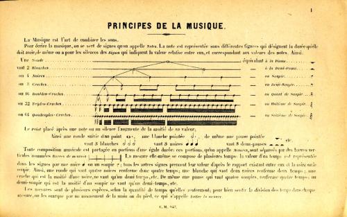 Partition - Bretonnière - Principes de la musique Page 1sur4