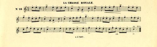 Partition - Chasse Royale (La) -18