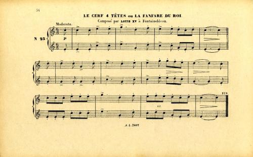 Partition - Cerf 4 Têtes (Le) - 4ème tête (La) ou la Fanfare du Roi -23