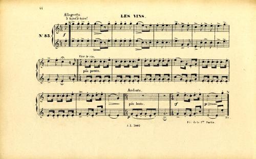 Partition - Vins (Les) - 35