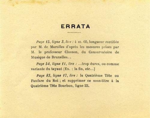 Partition - Errata 