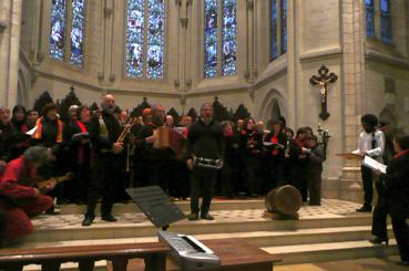 Iconographie - Bouine-Bouzine au concert de la Sainte-Cécile