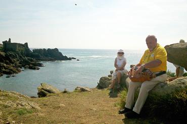 Iconographie - Musiciens de DACTrad à l'île d'Yeu