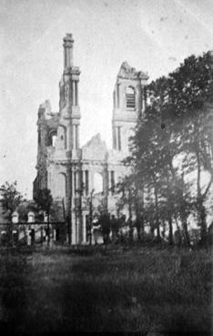 Iconographie - Abbaye du Mont Saint-Eloi en ruines