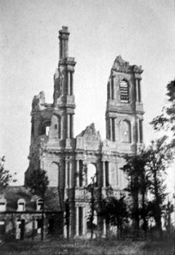 Iconographie - Abbaye du Mont Saint-Eloi en ruines