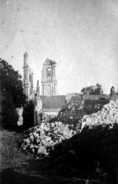 Iconographie - Abbaye du Mont Saint-Eloi en ruines