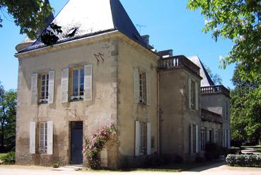 Iconographie - Château du Breuil - Façade Nord et pignon Ouest