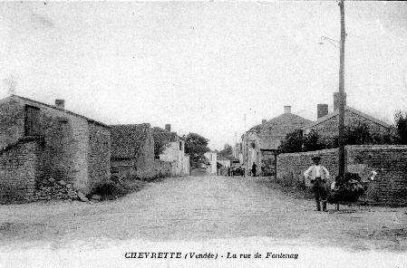 Iconographie - Chevrette : la rue Fontenay