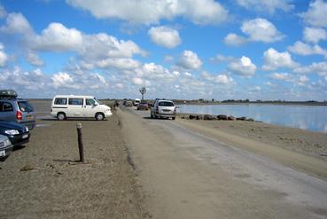 Iconographie - Le passage du Gois à marée basse