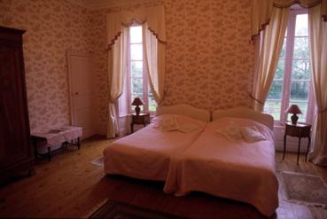 Iconographie - Château du Breuil - La chambre rose