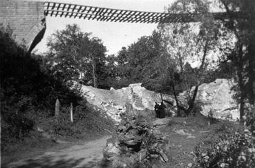 Iconographie - Viaduc de la Pêcherie dynamité