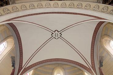 Iconographie - La voûte du ciborium de l'église