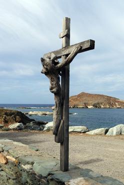 Iconographie - Croix de bois flotté à Barcaggio