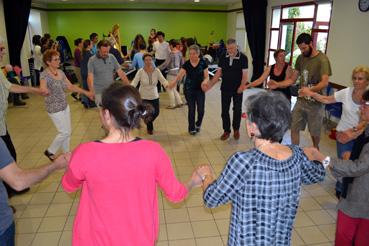 Iconographie - Bal de l'Estran, salle d'Orouët