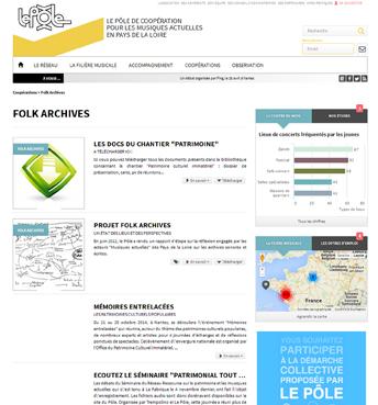 Iconographie - Ecran du Pôle - Folk Archives