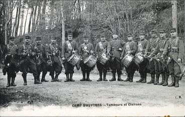 Iconographie - Camp d'Auvours - Tambours et Clairons
