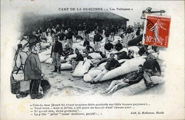 Iconographie - Camp de La Braconne - Les Paillasses