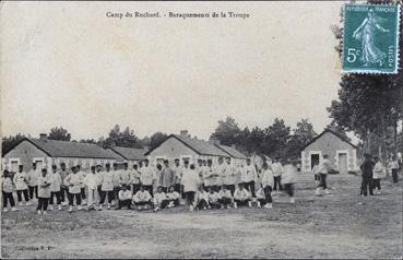 Iconographie - Camp du Ruchard - Baraquements de la Troupe