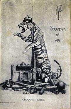 Iconographie - Croquemitaine - Souvenir de 1914