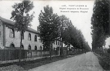 Iconographie - Hôpital Temporaire de Brunswick