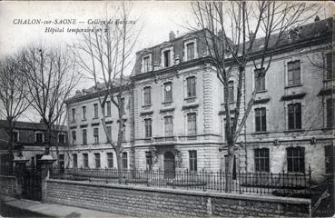 Iconographie - Collège de garçons - Hôpital temporaire No 2