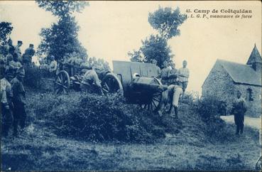 Iconographie - Camp de Coëtquidan - A.L.G.P. manoeuvre de force