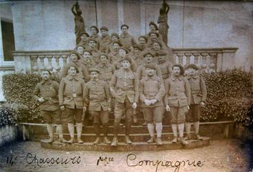 Iconographie - 14e bataillon de chasseurs alpins, 1e compagnie