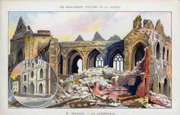 Iconographie - La cathédrale - Les monuments victimes de la guerre