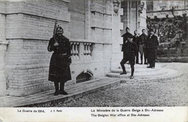 Iconographie - Le Ministère de la guerre belge à Sainte-Adresse