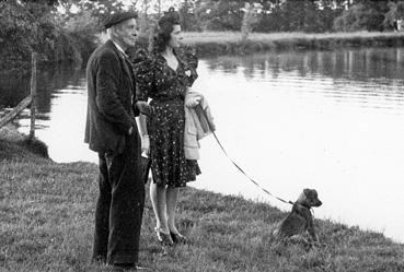 Iconographie - Edouard Café (1883-1954) et sa belle-fille Yvonne