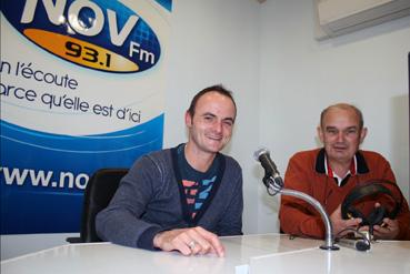 Iconographie - Arnaud Guittot et Denis Quaireau de Nov FM