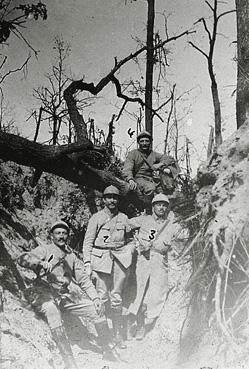 Iconographie - Bois de la Mine, tranchée