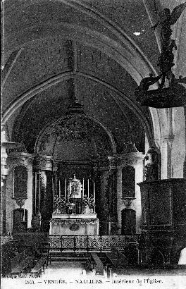 Iconographie - Intérieur de l'église