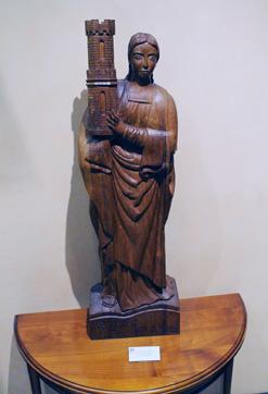 Iconographie - Statue de Sainte Barbe patronne des artilleurs