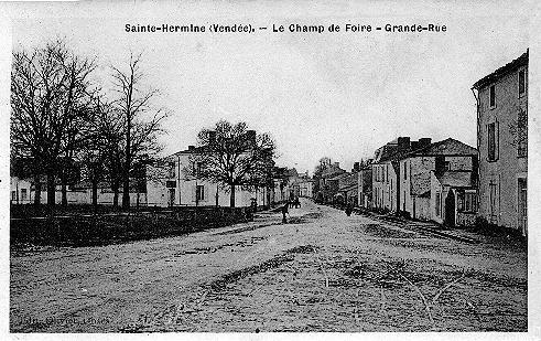 Iconographie - Le champ de foire - Grande Rue