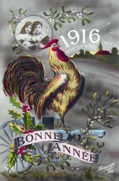 Iconographie - Bonne année 1916