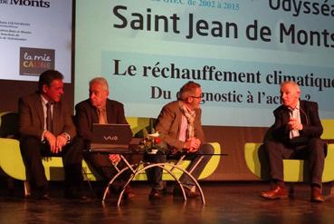 Iconographie - Conférence sur le réchauffement climatique avec le Pr. Jean Jouzel