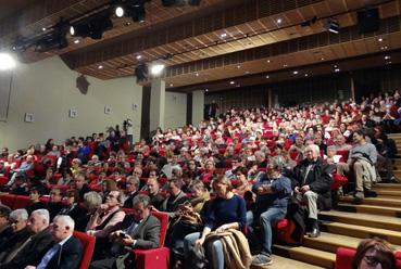 Iconographie - Conférence sur le réchauffement climatique avec le Pr. Jean Jouzel