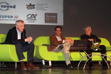 Iconographie - Conférence sur le réchauffement climatique avec le Pr. Jean Jouzel