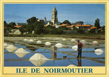 Iconographie - Île de Noirmoutier - Les marais salants