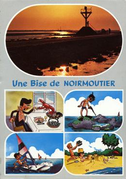 Iconographie - Une bise de Noirmoutier