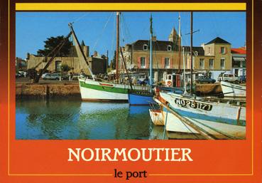 Iconographie - Noirmoutier - Le port