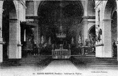 Iconographie - Intérieur de l'église